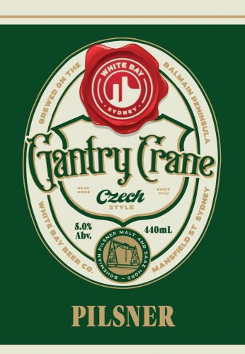 Whitebay Gantry Crane Czech Pilsner